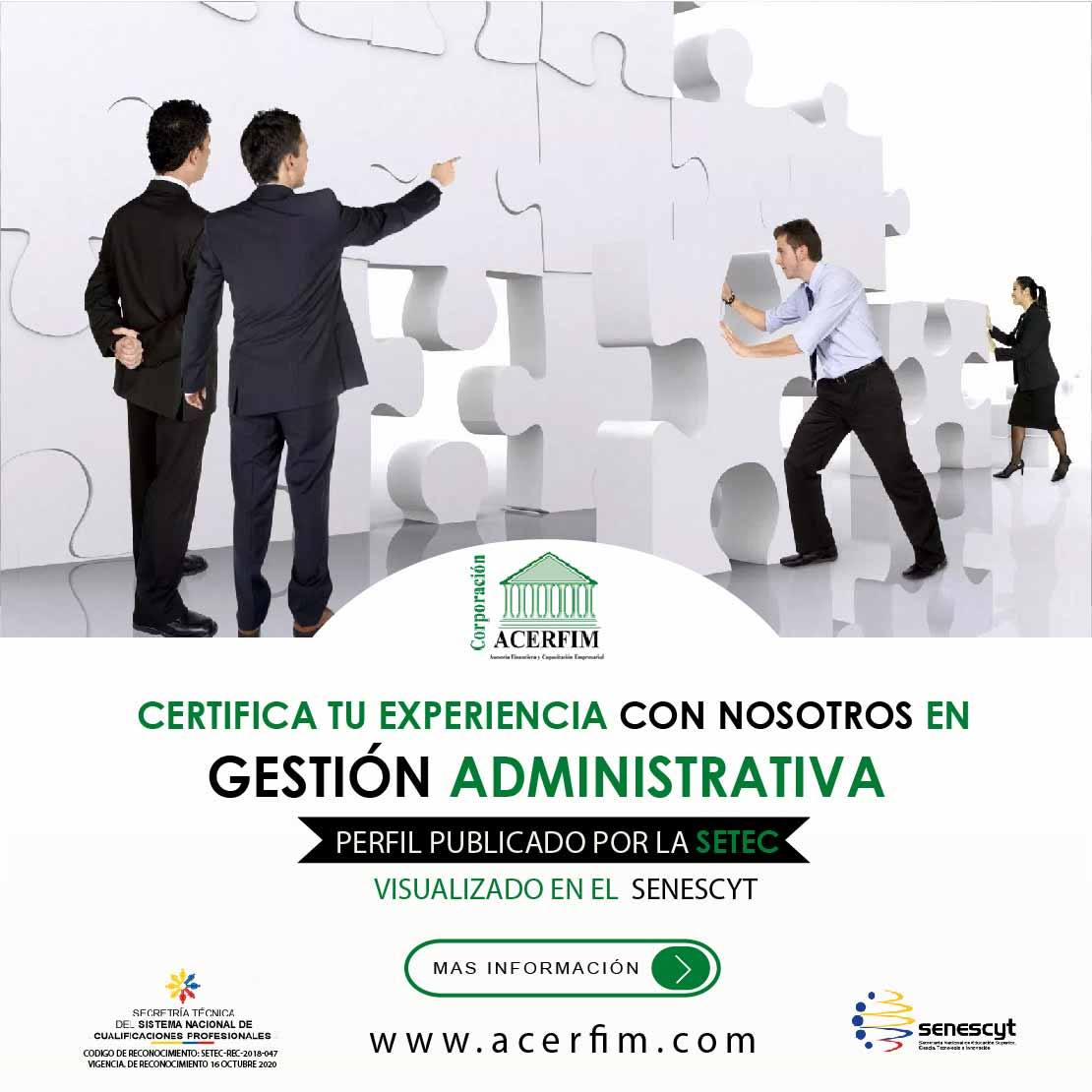 Gestión administrativa