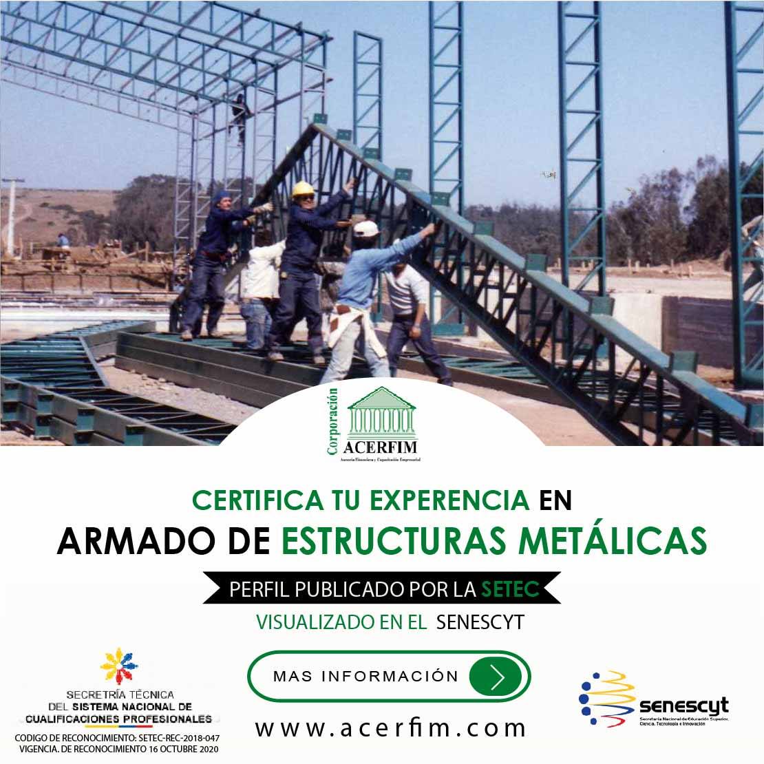 Armado de estructuras metálicas