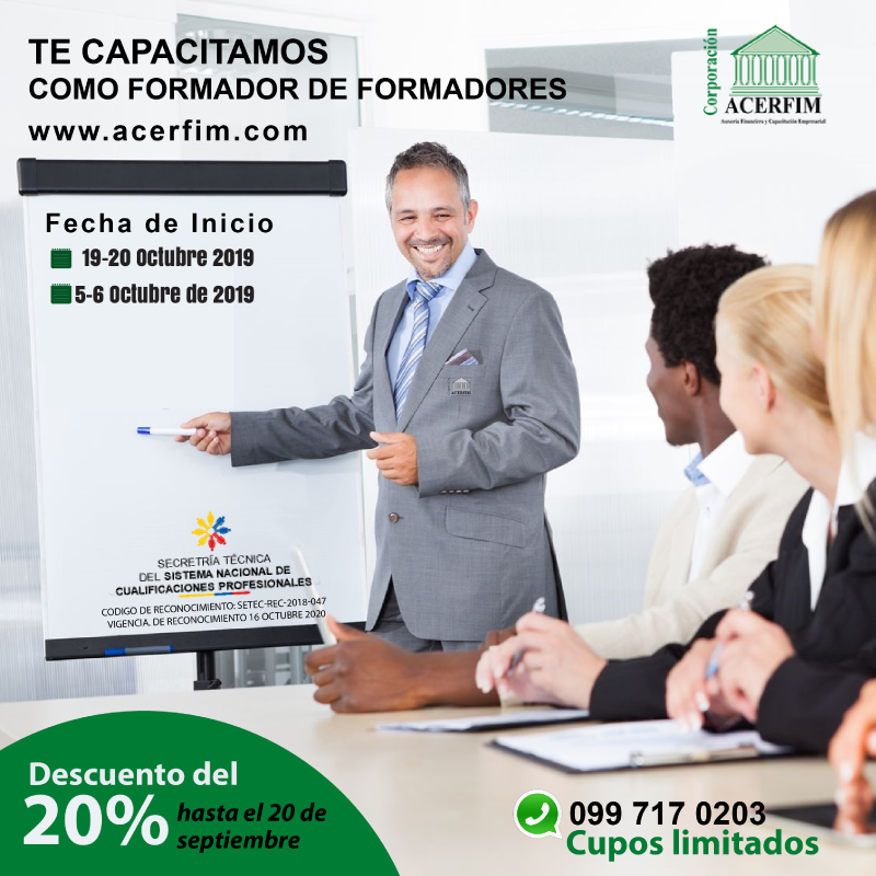 Curso de Formador de Formadores